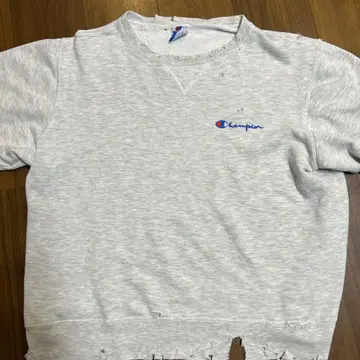 야마다 렌 USA제 Champion 그레이 트레이닝복 데미지 있음