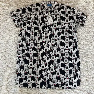 택 포함 새상품 도쿄 디즈니 리조트 미키 올 패턴 원피스 M L