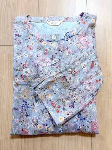 새상품급 Parkes 파크스 리버티 긴팔 셔츠 블라우스