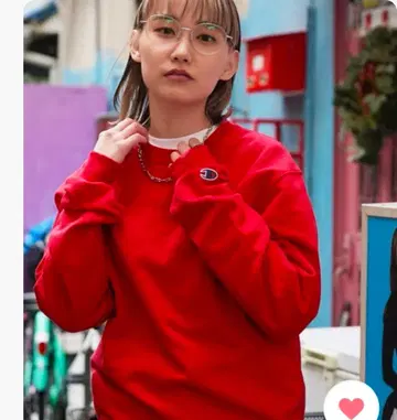 Champion 맨투맨 빨간색