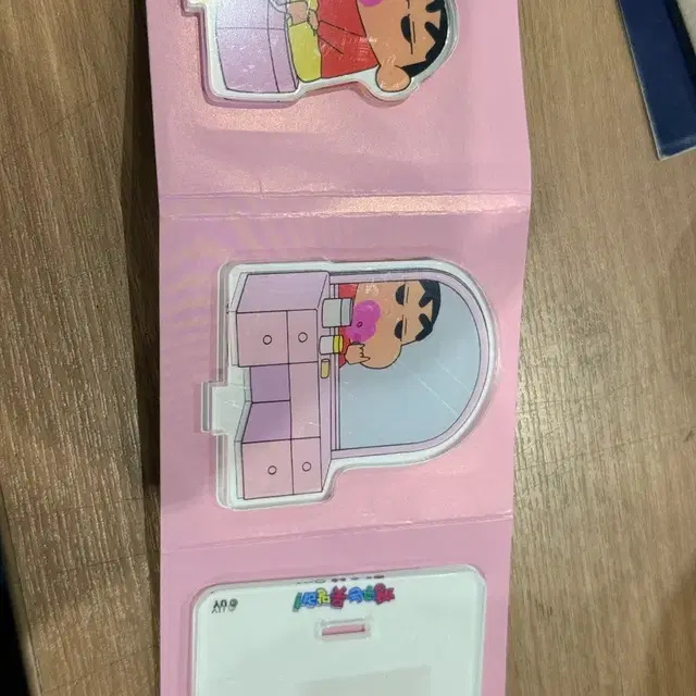 짱구 아크릴 스탠드 3종 세트