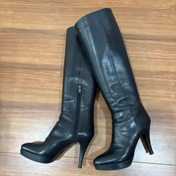 긴자 카네마츠 부츠 22.5cm 블랙 (부츠 키퍼 포함)