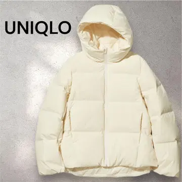 UNIQLO 심리스 다운 후드티 XXL