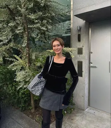 ellie ELLIE 엘리 스코트 GRAY S 사이즈