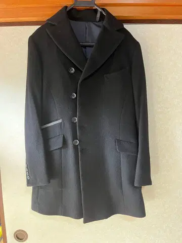 SUIT SELECT 체스터 코트 S 사이즈 블랙