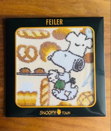 FEILER 스누피 PEANUTS 콜라보 베이커리 미사용 새상품