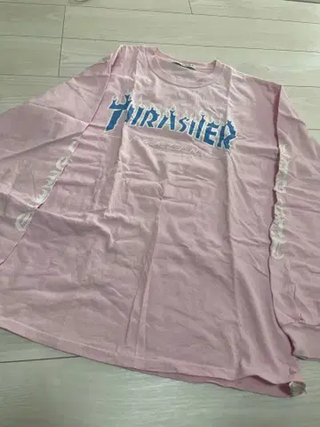 THRASHER 핑크 긴팔