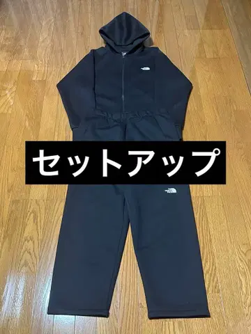 더 노스페이스 풀 집업 후드티 & 팬츠 세트