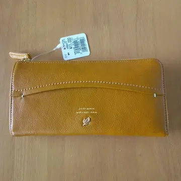 box21 가죽 장지갑 카멜