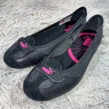 미사용품 PUMA 플랫슈즈 발레 슈즈 23.5