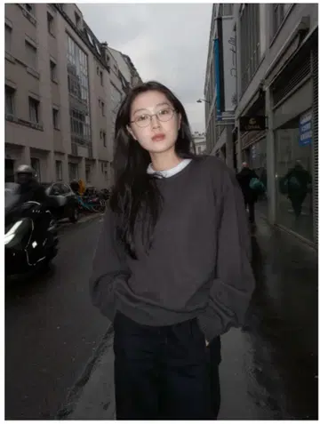 시바타 히카리 Haim Bise 니트 BROWN 사이즈 1