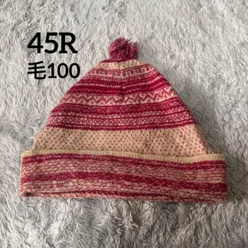 45Rpm 모 100% 니트 모자 사이즈 1