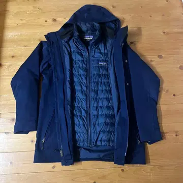 파타고니아 토레스 3in1 네이비 골든 사이즈 M 후지와라 히로시