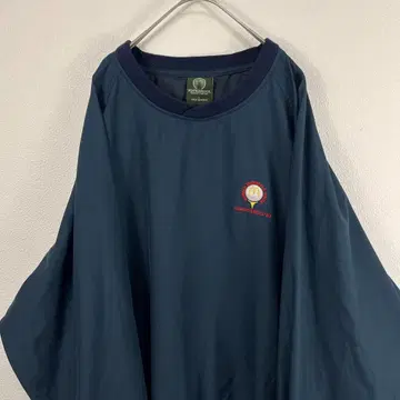 USA 구제 의류 00s mcdonald 나일론 풀오버 네이비