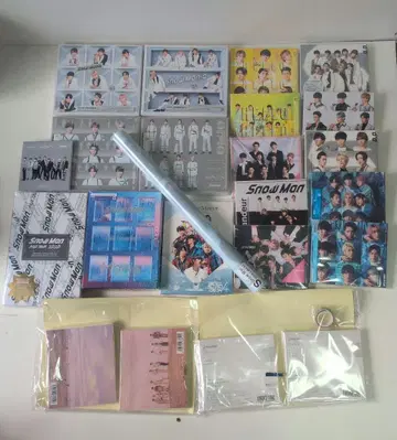 Snow Man 앨범 세트 특전 포함 묶음 판매