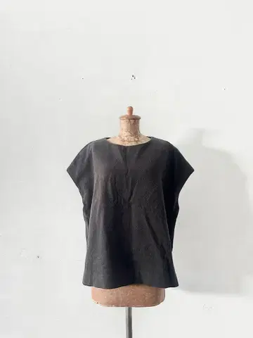 nestRobe 울 모사 베스트 코튼 나일론 차콜