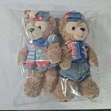 더피 & 셰리메이 봉제인형 배지 바