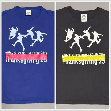 Mr.Children 땡스기빙 25 티셔츠 세트