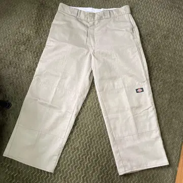 디키즈 카키 워크 팬츠 34x32