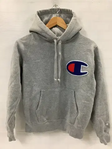 12.3 A235P 챔피온 풀오버 후드티 맨투맨 그레이