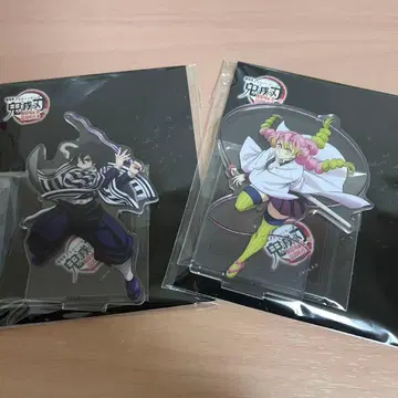 귀멸의 칼날 무한성편 제1장 아크릴 스탠드 이구로 오바나이 칸로지 미츠리