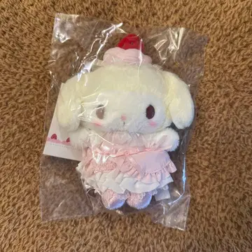 산리오 마이멜로디 딸기 휘핑 케이크 숏케이크 마스코트 백참