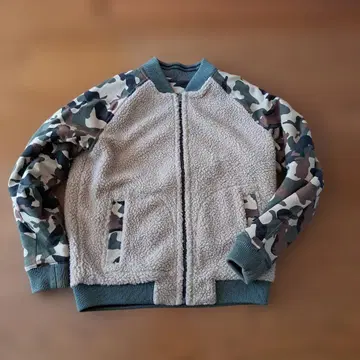 카모플라쥬 플리스 자켓 타미힐피거진 L