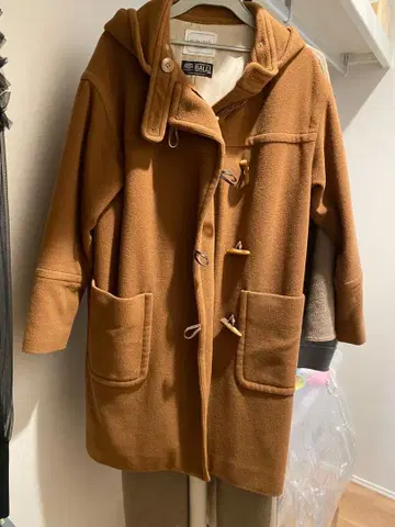 BEAMS LIGHTS 더플 코트 브라운