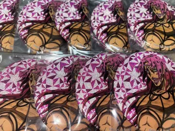 죠죠의 기묘한 모험 글리터 캔뱃지 나선형 계단 디아볼로 9개