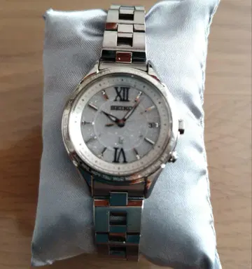 SEIKO 손목시계 쿼츠 실버