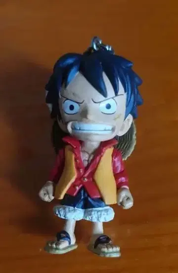 루피 스트로우햇 키링 약 5cm