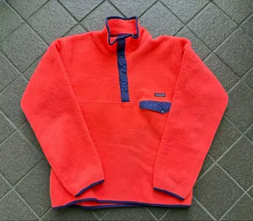 Patagonia USA 스냅T 살몬 핑크 L 90s 빈티지