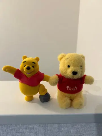 푸우 52toys 피규어와 인형 배지