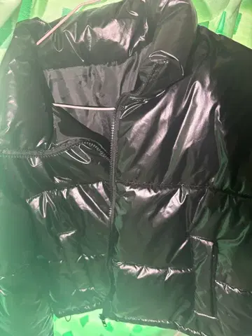 블랙 다운 자켓