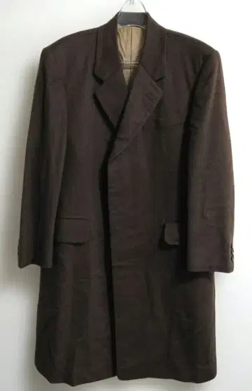 영국옥 울 코트 M 캐시미어 터치 사용감 적은 새상품급 브라운