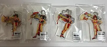 복권 컬렉션 시라누이 마이 아크릴 키링 4종 KOF SNK 전설