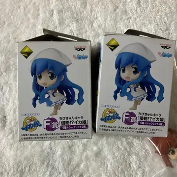 치비캐릭터 이카무스메 피규어 세트