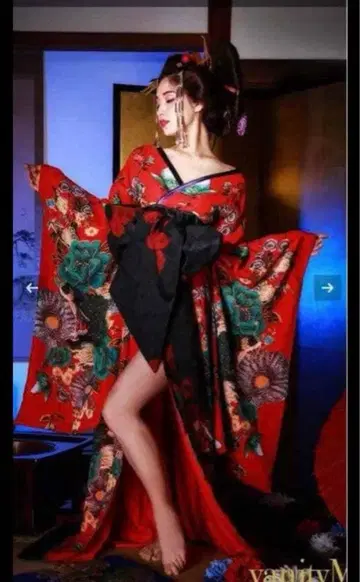 vanitymy 오이란 성인식 일본풍 패턴 일본 의류