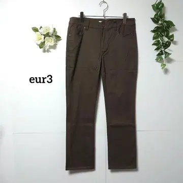 에우르큐브 캐주얼 팬츠 스트레치 13 빅 카키