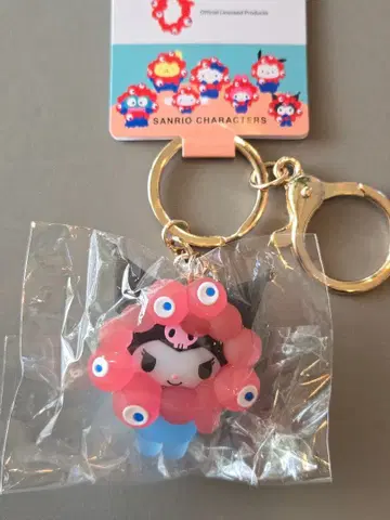 쿠로미 산리오 미야쿠미야쿠 클리어 키링