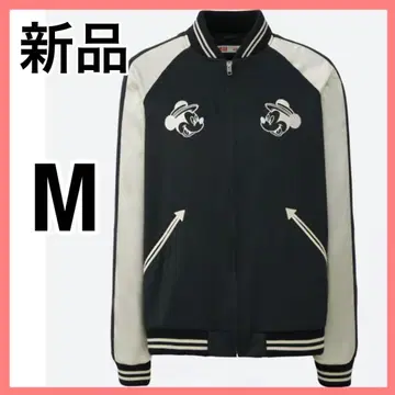 미키 스카잔 바시티 자켓 자수 공식 레어 희귀 아우터 자켓