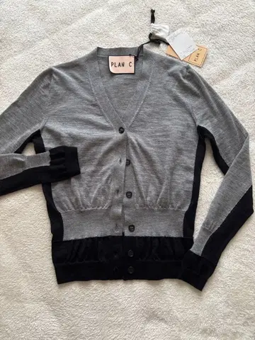 택 포함 새상품 PLAN C 캐시미어 100 169400