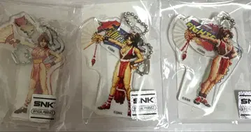 시라누이 마이 복권 콜렉션 아크릴 키링 SNK KOF 3종