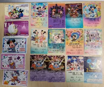 디즈니 리조트 라인패스 카드 등