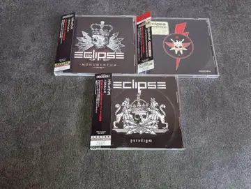 Eclipse 일본반 3장 세트 CD 오비 포함 레어