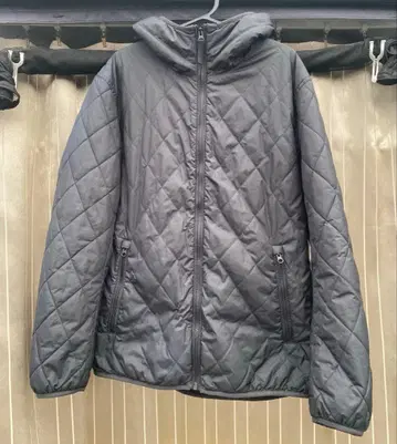 유니클로 보아 안감 퀼팅 후드티 자켓 XL