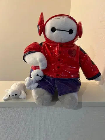 베이맥스 레인코트 봉제 인형과 봉제 인형 클립