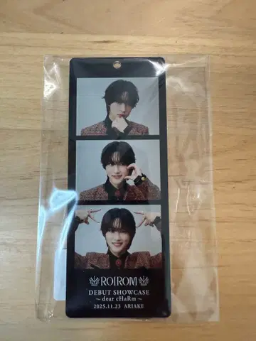 혼다 타무 포토 카드 참 키링 ROIROM 로이롬 회장 한정판