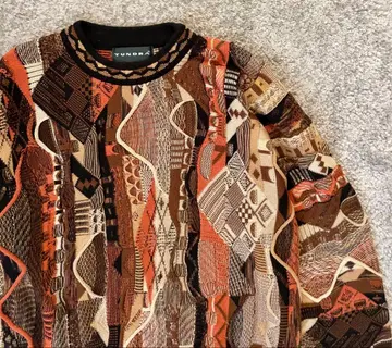 Tundra 3D 니트 스웨터 L coogi 쿠지