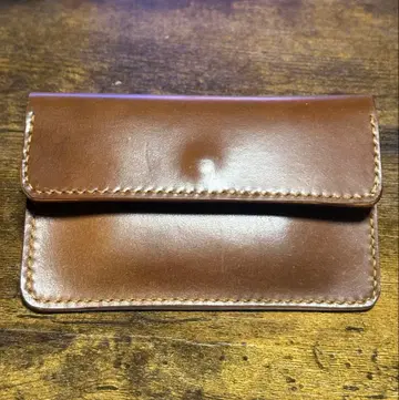 HORWEEN 쉘 코도반 버번 코인, 카드 지갑